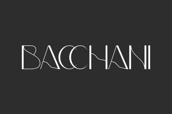 Bacchani Font: Modern Typography for Editorial Design