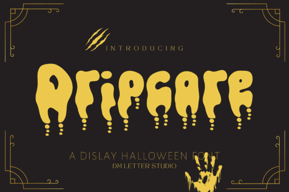 Dripcore Font for Bold Branding