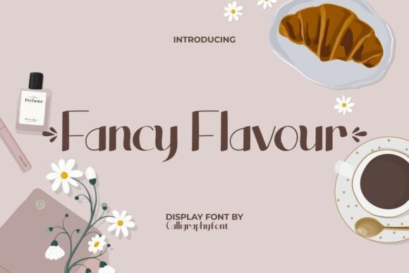 Fancy Flavour Font for Creative Projects