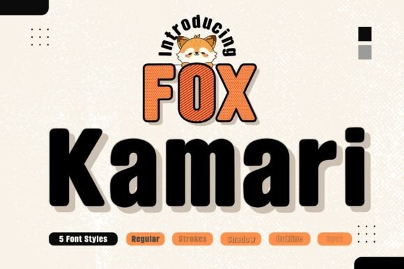 Fox Kamari Font for Web Design