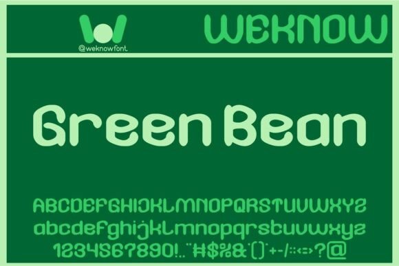 Green Bean Font: Playful Typography for Creative Projects