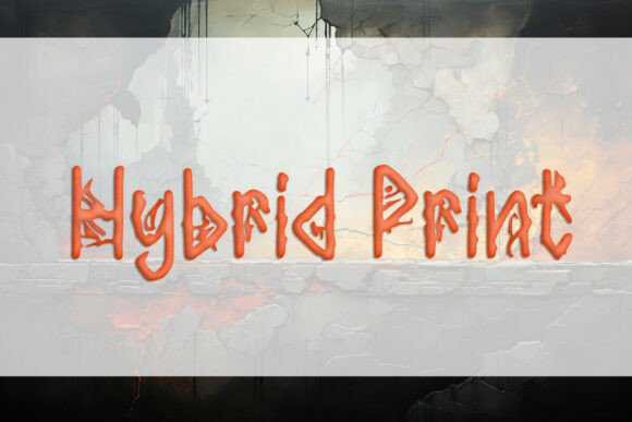 Hybrid Print Display Font for Modern Web and Digital Branding