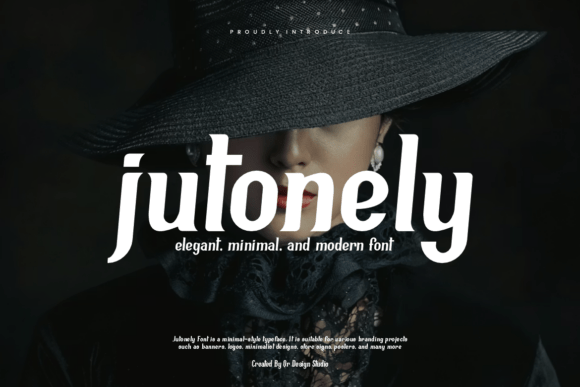Jutonely: A Versatile Display Font for Modern Design Projects