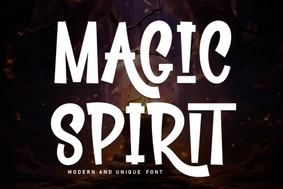 Magic Spirit Font for Creative Projects