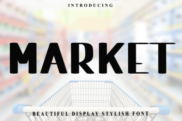 Market Font for Festive Web Design