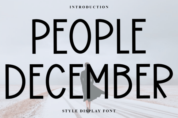 People December Font Review