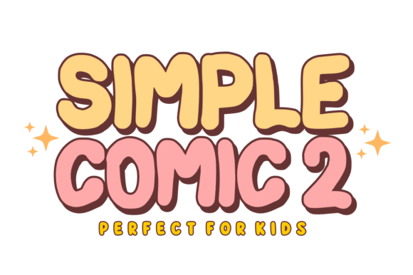 Simple Comic 2 Font for Creative Makers