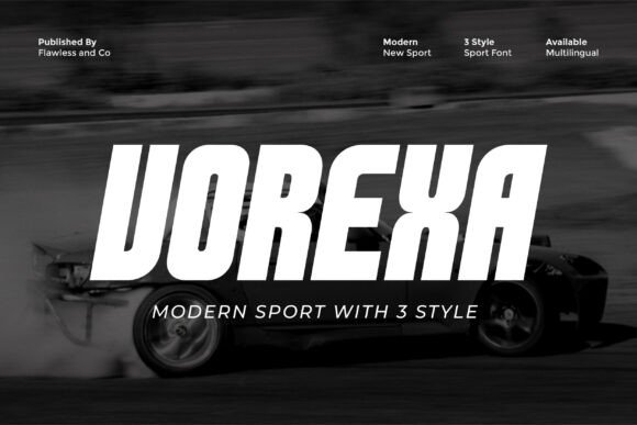 Vorexa Display Font for High-Impact Marketing Campaigns